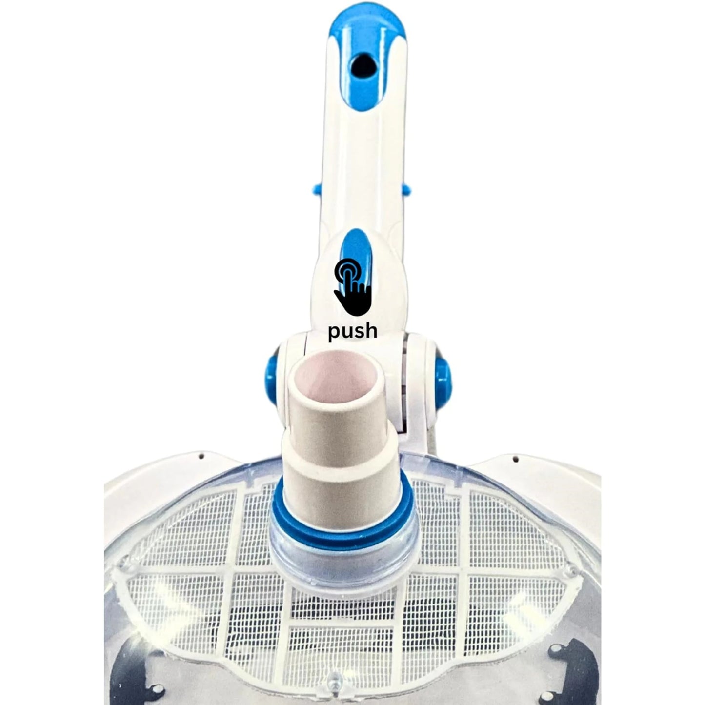 well2wellness® Pool Bodensauger Top mit großem Vorfilter