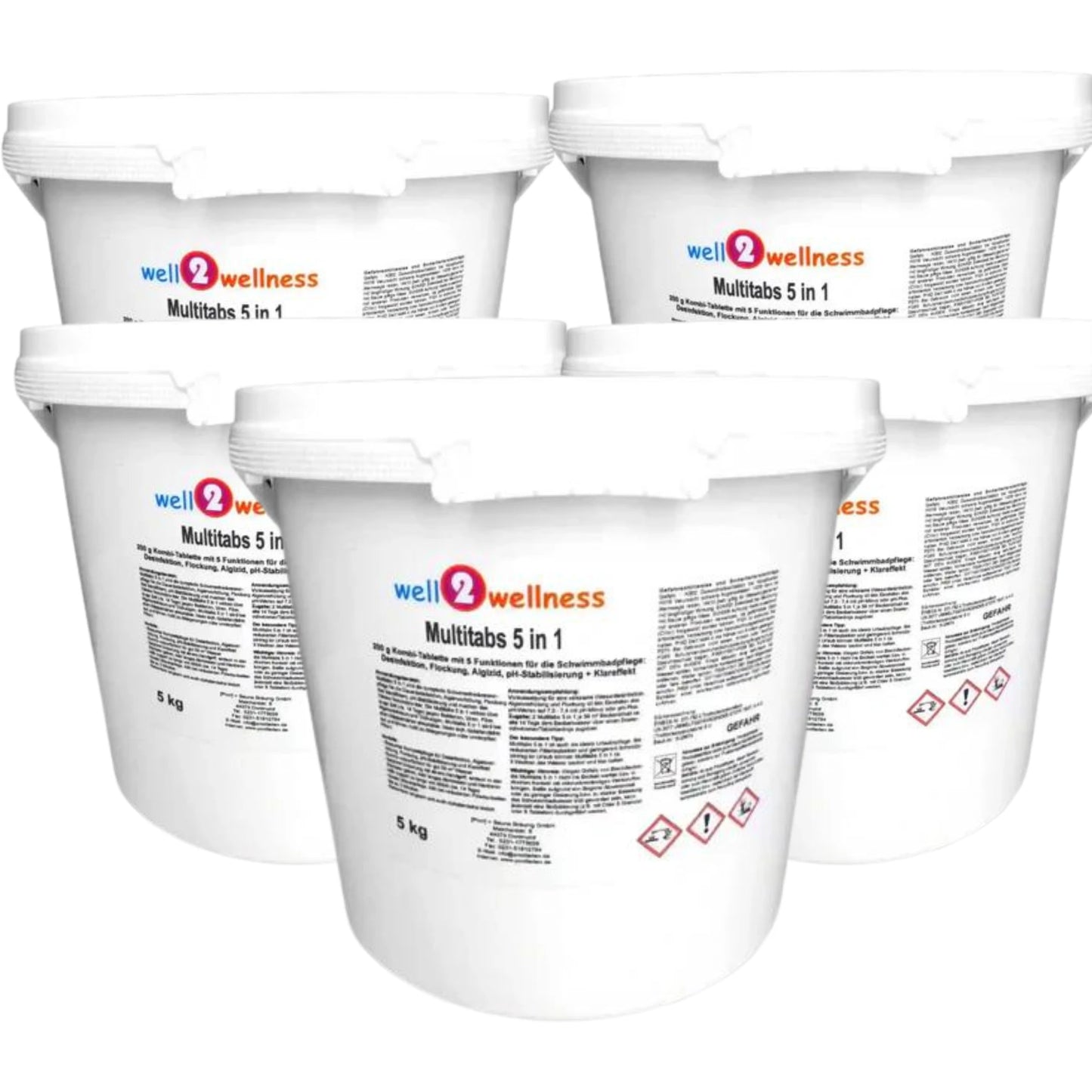 well2wellness® Multitabs 5in1 200g