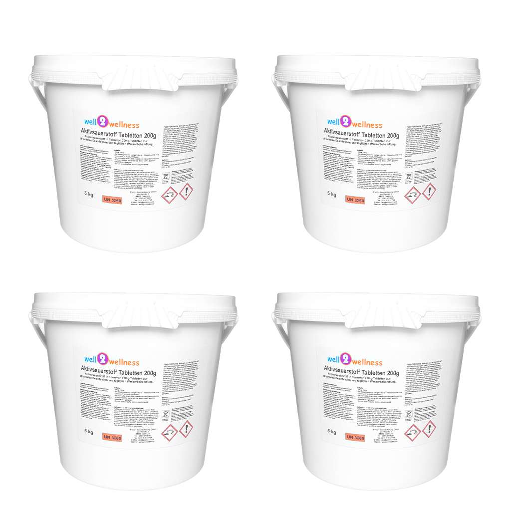 well2wellness® Aktivsauerstoff Tabletten 200g