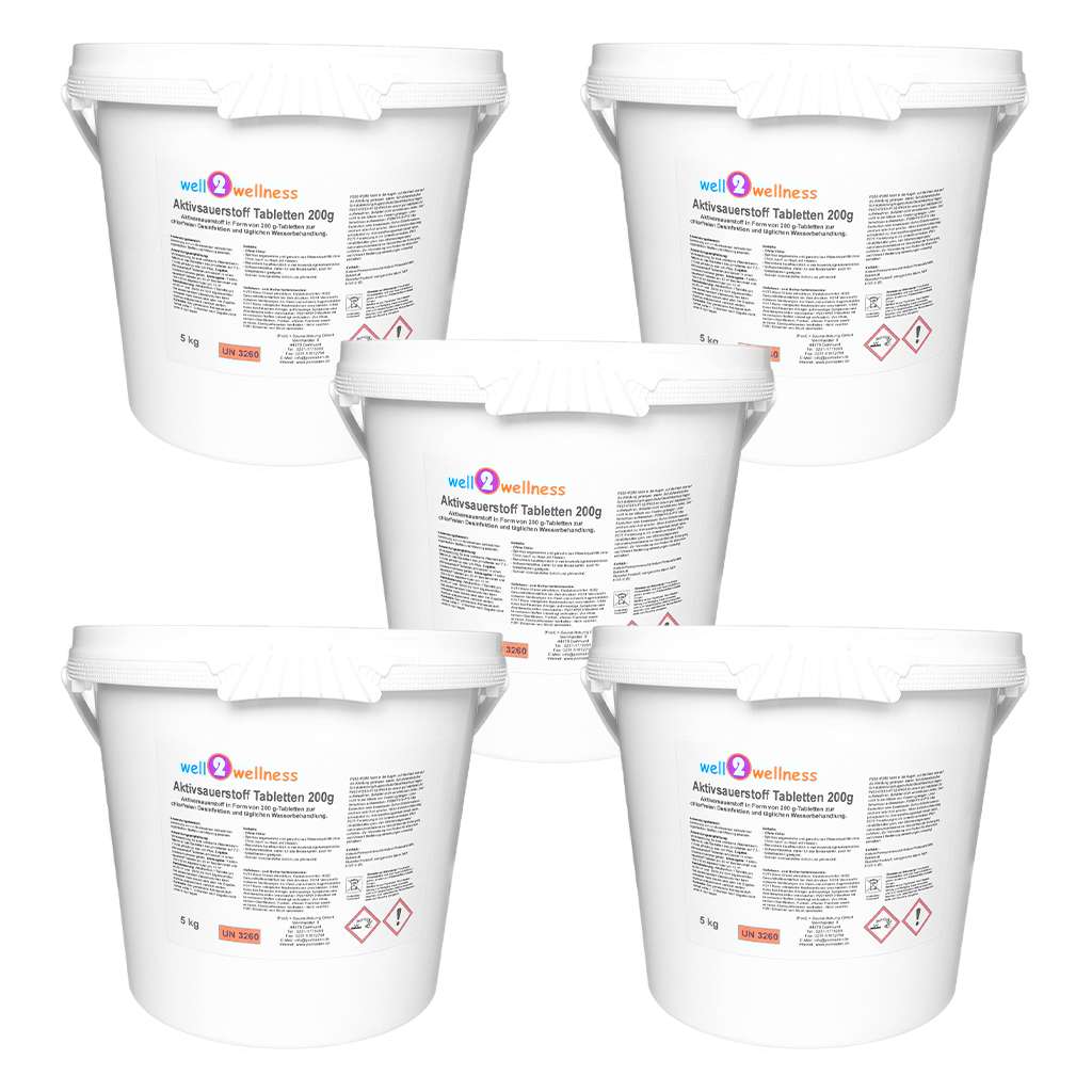 well2wellness® Aktivsauerstoff Tabletten 200g