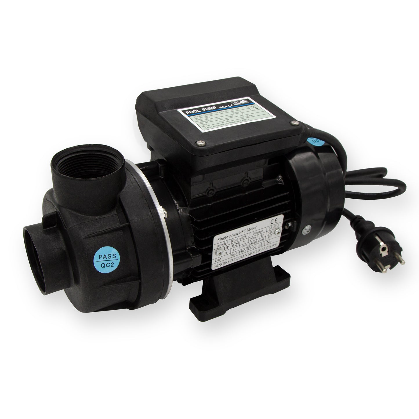 well2wellness® Beta Pumpe 4 für Sandfilteranlage, normalsaugend, 4m³/h