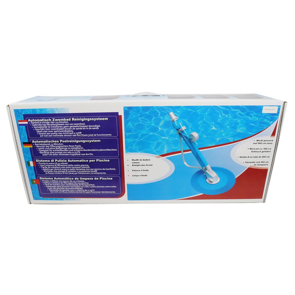 well2wellness® Hydraulischer Pool Bodensauger VAC 1