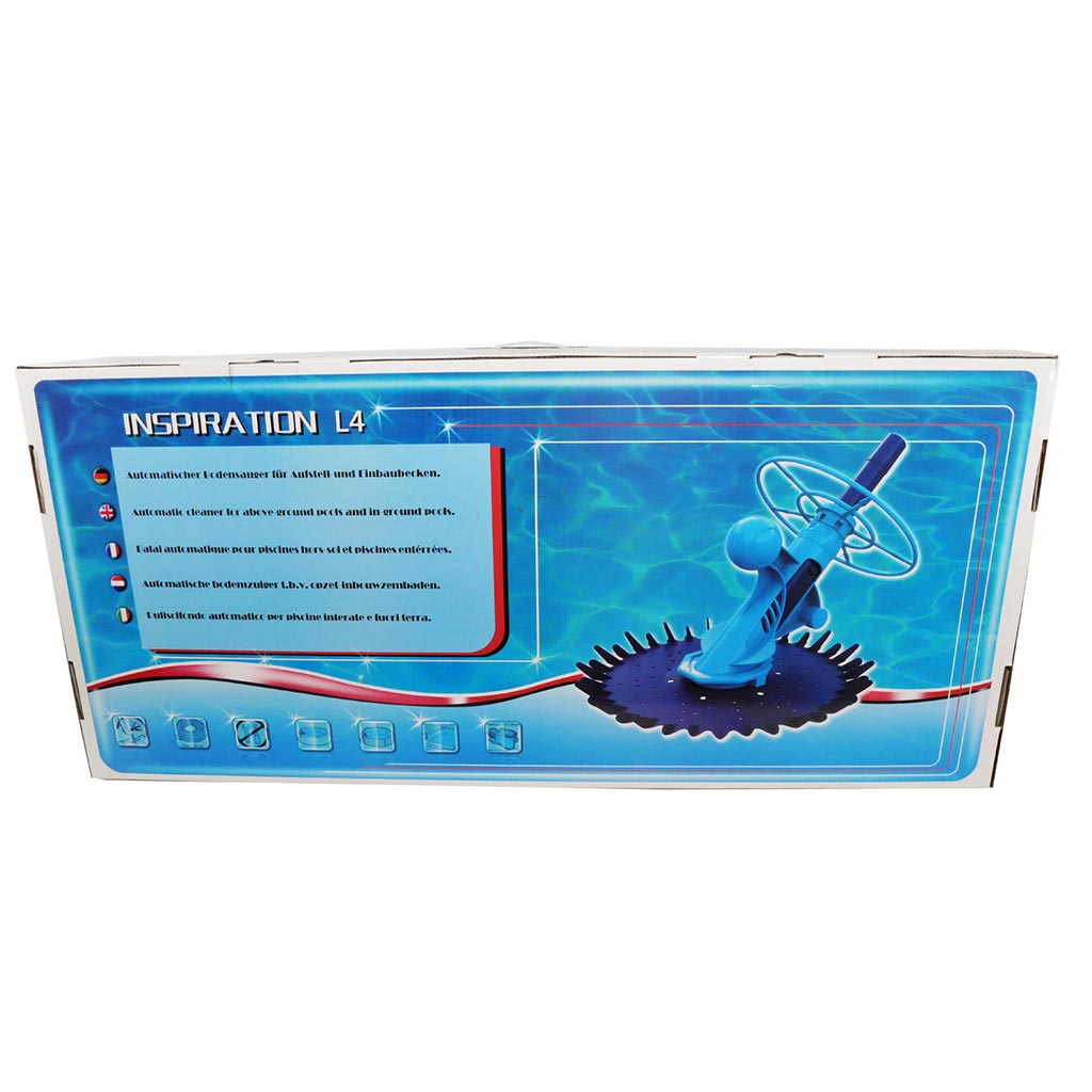 well2wellness® Hydraulischer Pool Bodensauger Inspiration L4