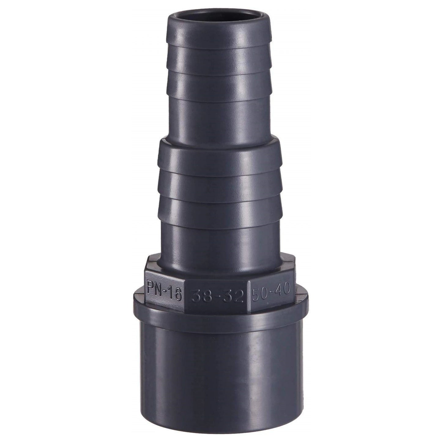 PVC Druckschlauchtülle Klebeanschluss 50x38x32 mm