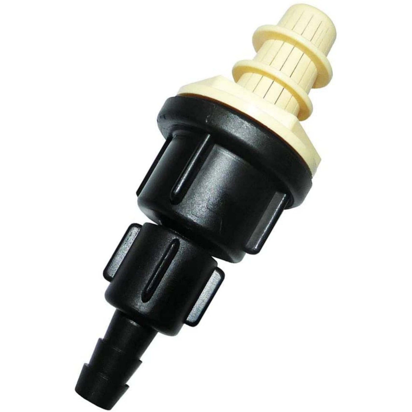 Entleerungsdüse -und Ventil für Sandfilteranalgen - beige/schwarz