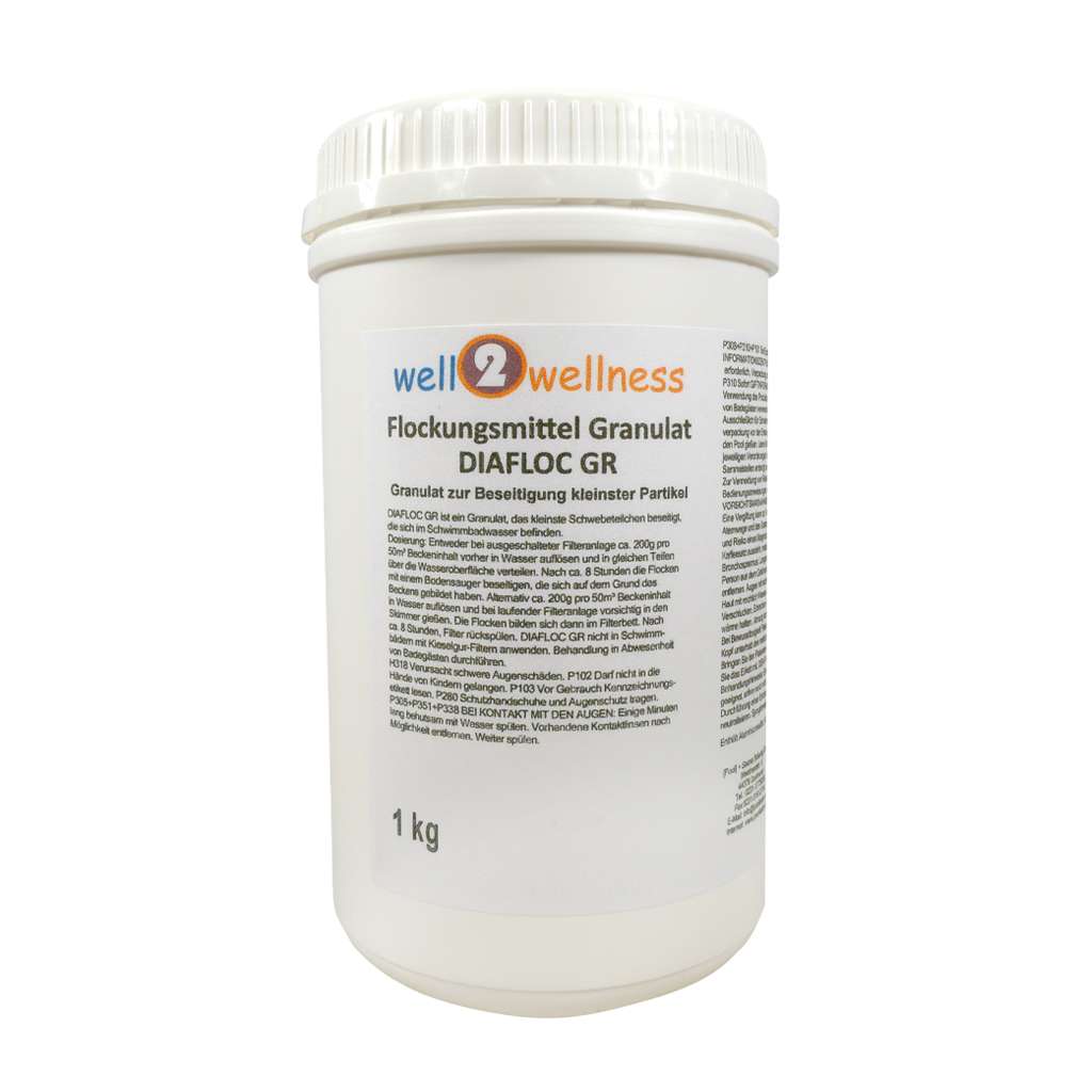 well2wellness®Flockungsmittel Granulat DIAFLOC