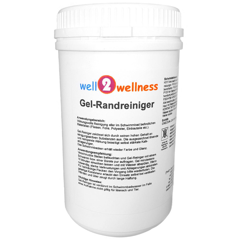 well2wellness® Pool GEL-Randreiniger