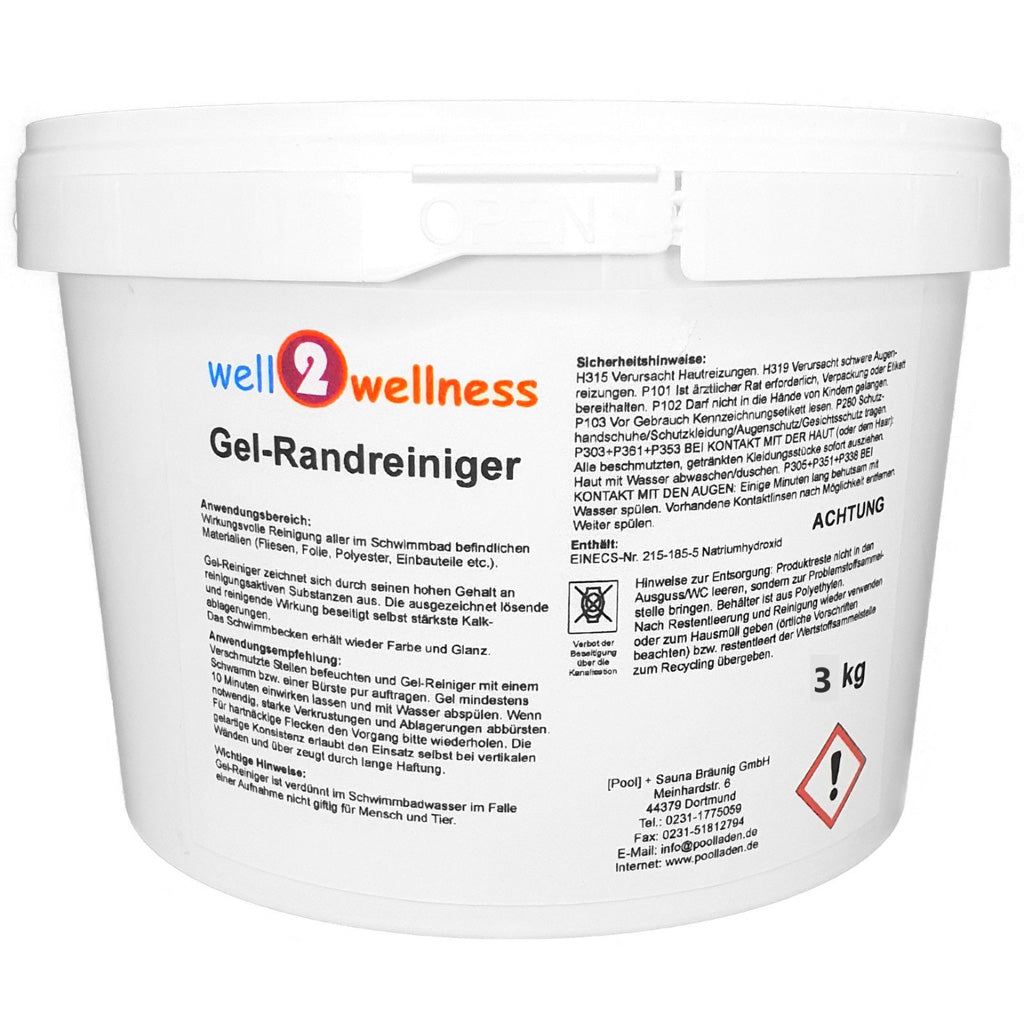 well2wellness® Pool GEL-Randreiniger