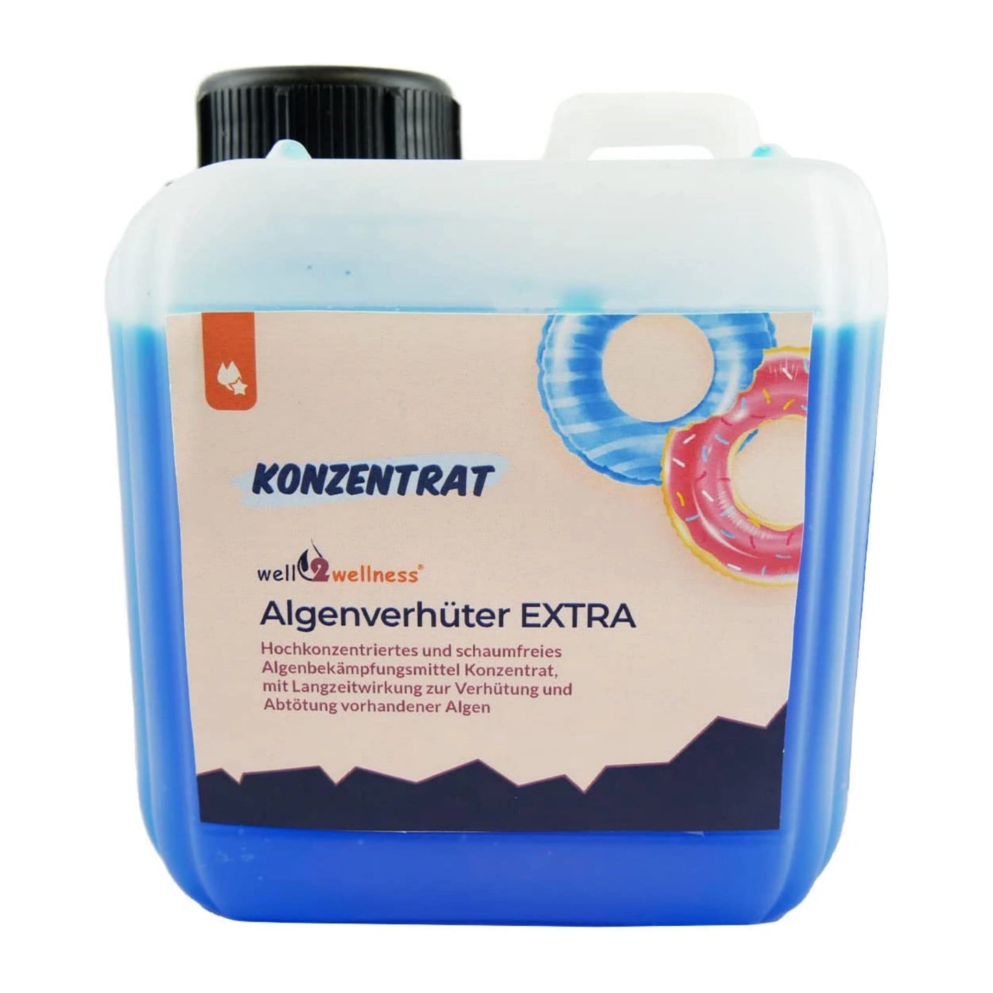 well2wellness® Pool Algenverhüter EXTRA Konzentrat