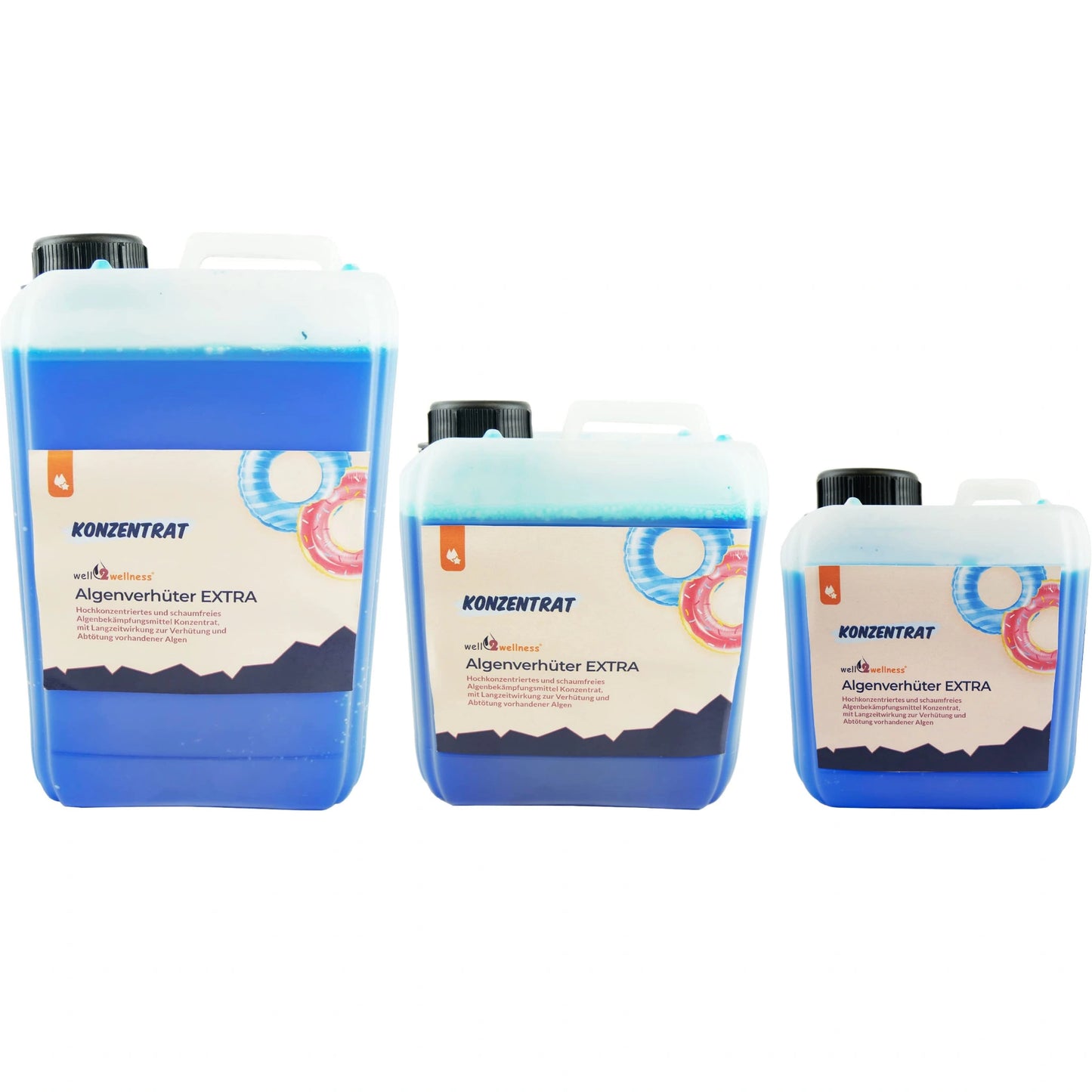 well2wellness® Pool Algenverhüter EXTRA Konzentrat