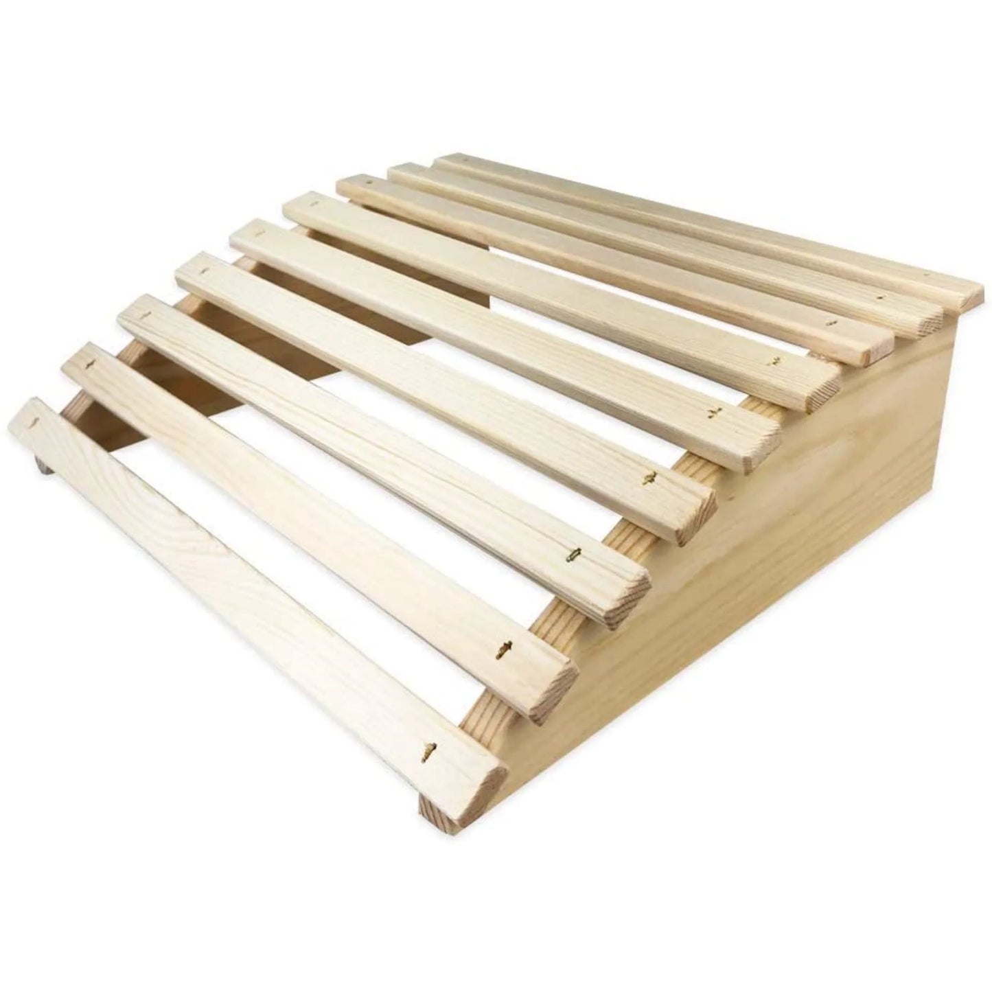 Sauna Kopfstütze aus hochwertigem Kiefernholz 30 x 27 x 9,5 cm