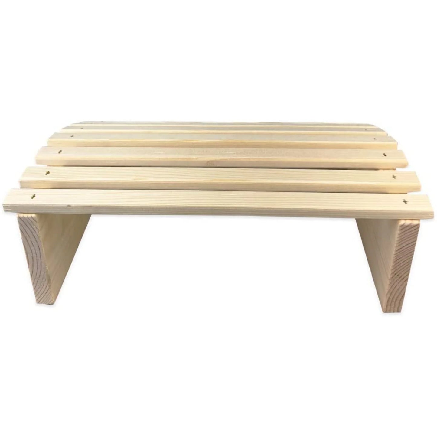 Sauna Kopfstütze aus hochwertigem Kiefernholz 30 x 27 x 9,5 cm
