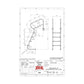 Ideal Eichenwald® Pool Treppenleiter Comfort 4-stufig V2A