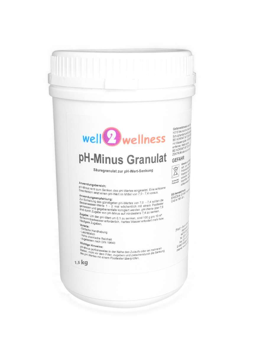 well2wellness® PH Minus Granulat