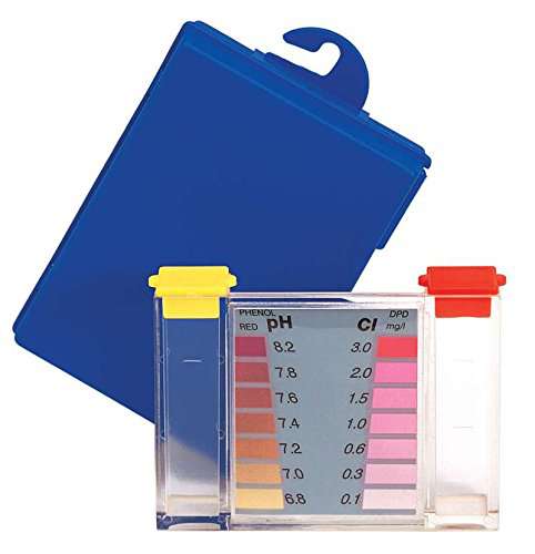 Mini-Tester für Chlor und pH + 20 Testtabletten