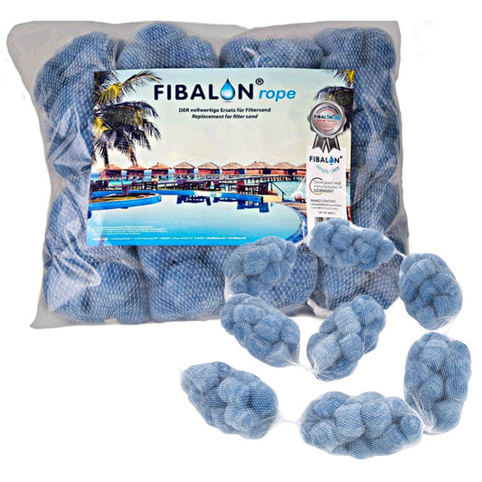 FIBALON® Rope - Pool Filterbälle - Trennschärfe 8µm