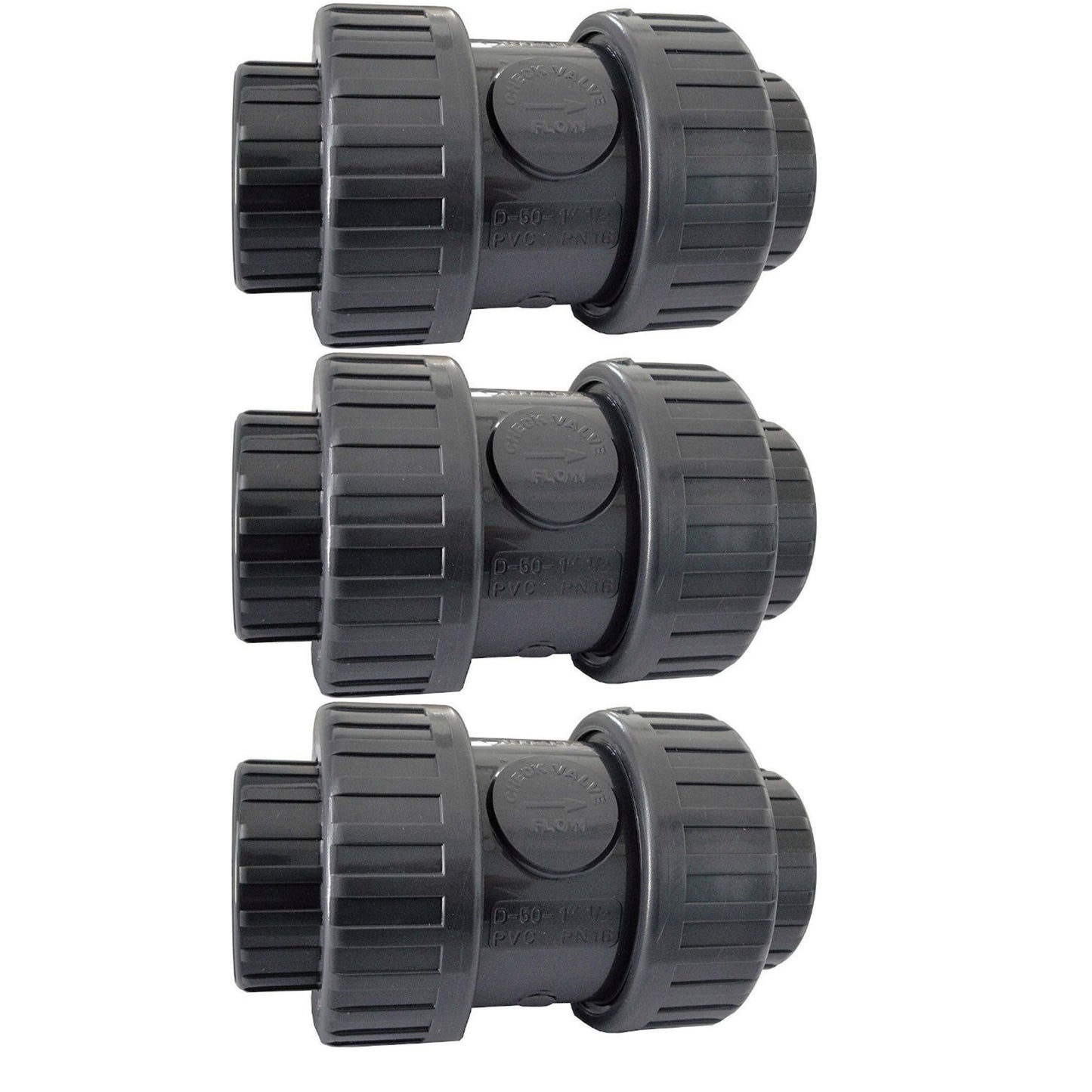 PVC Kegelrückschlagventil mit Innengewinde 1 1/2" Cepex