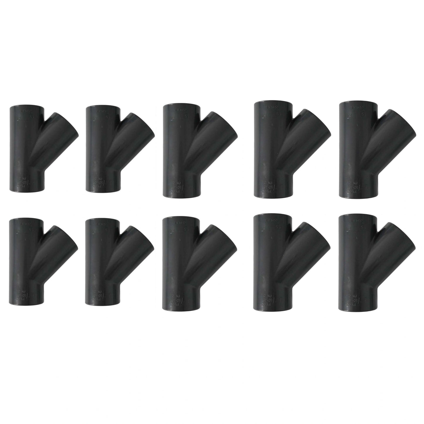 PVC T-Stück 45° - Ø50mm