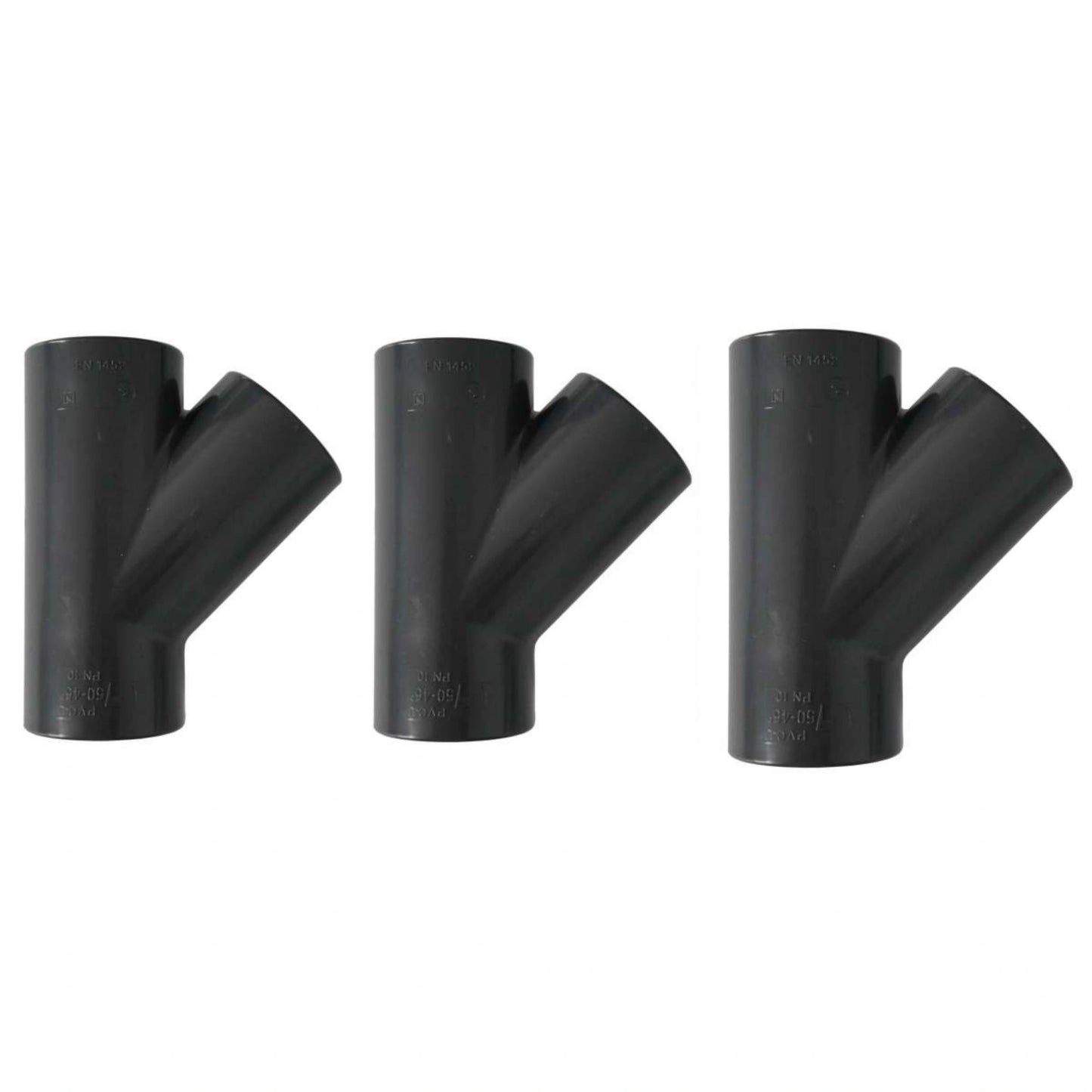 PVC T-Stück 45° - Ø50mm