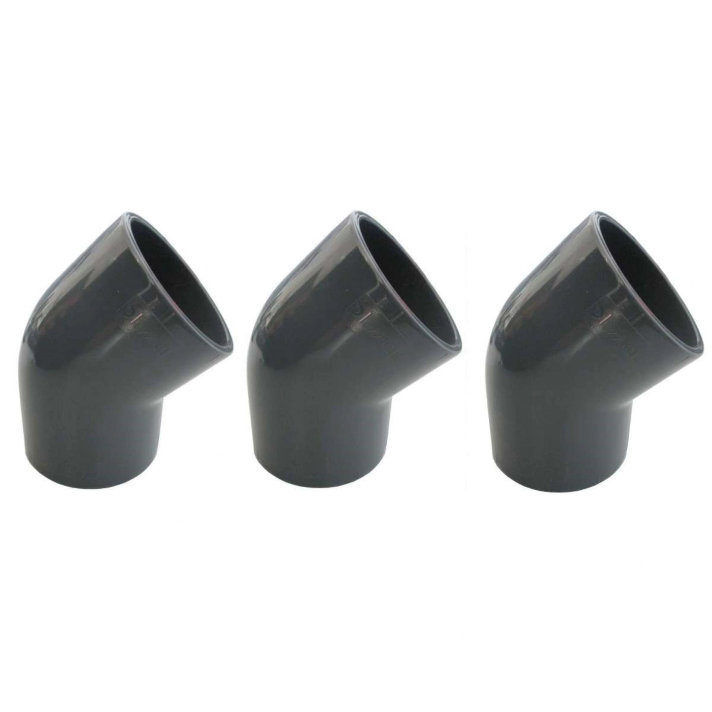 PVC Winkel 45° in verschiedenen Größen