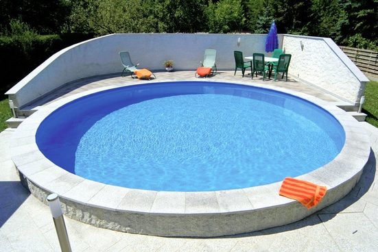 Ibiza Stahlwandpool Rundbecken | 3,50 x 1,20m