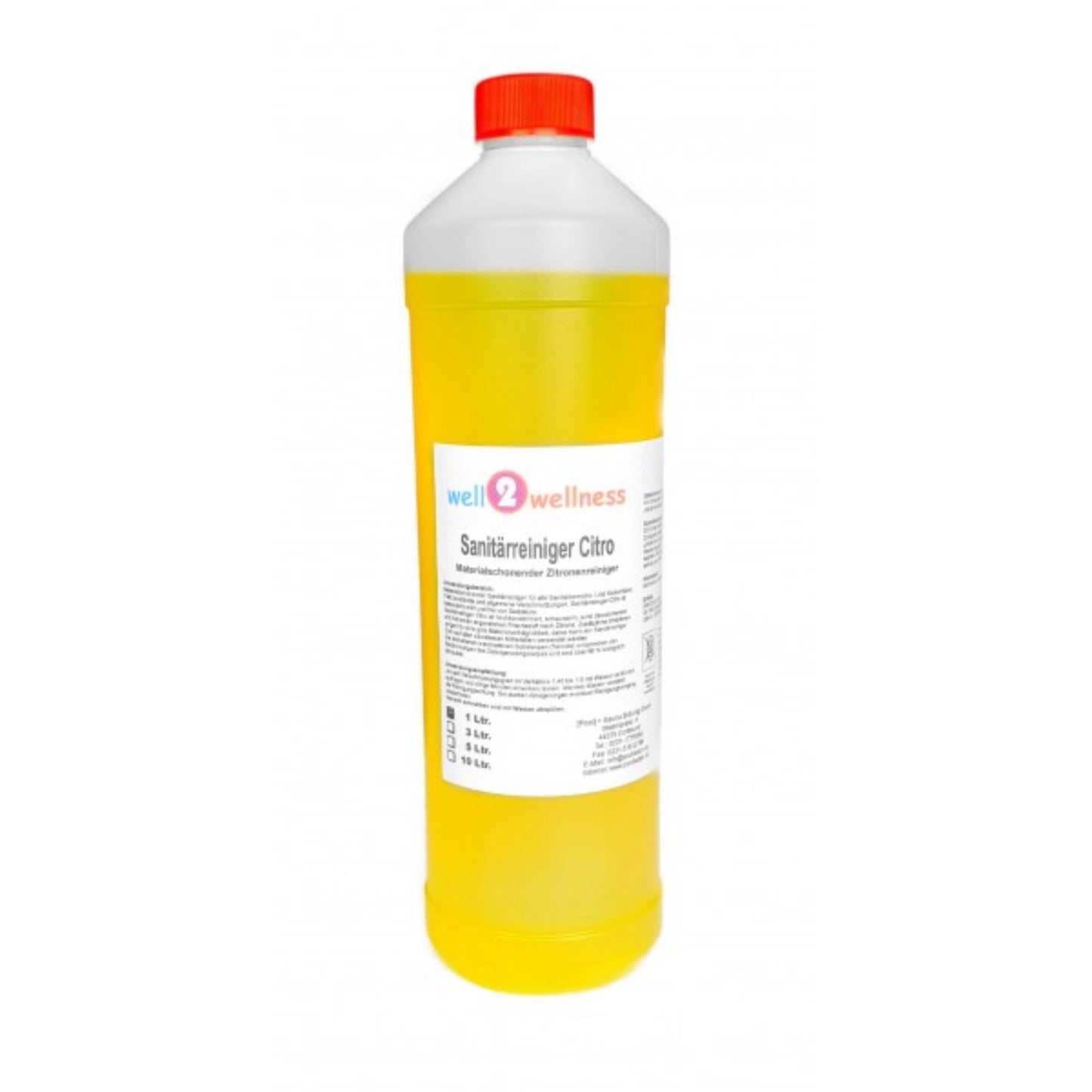 well2wellness® Pool Sanitärreiniger Citro