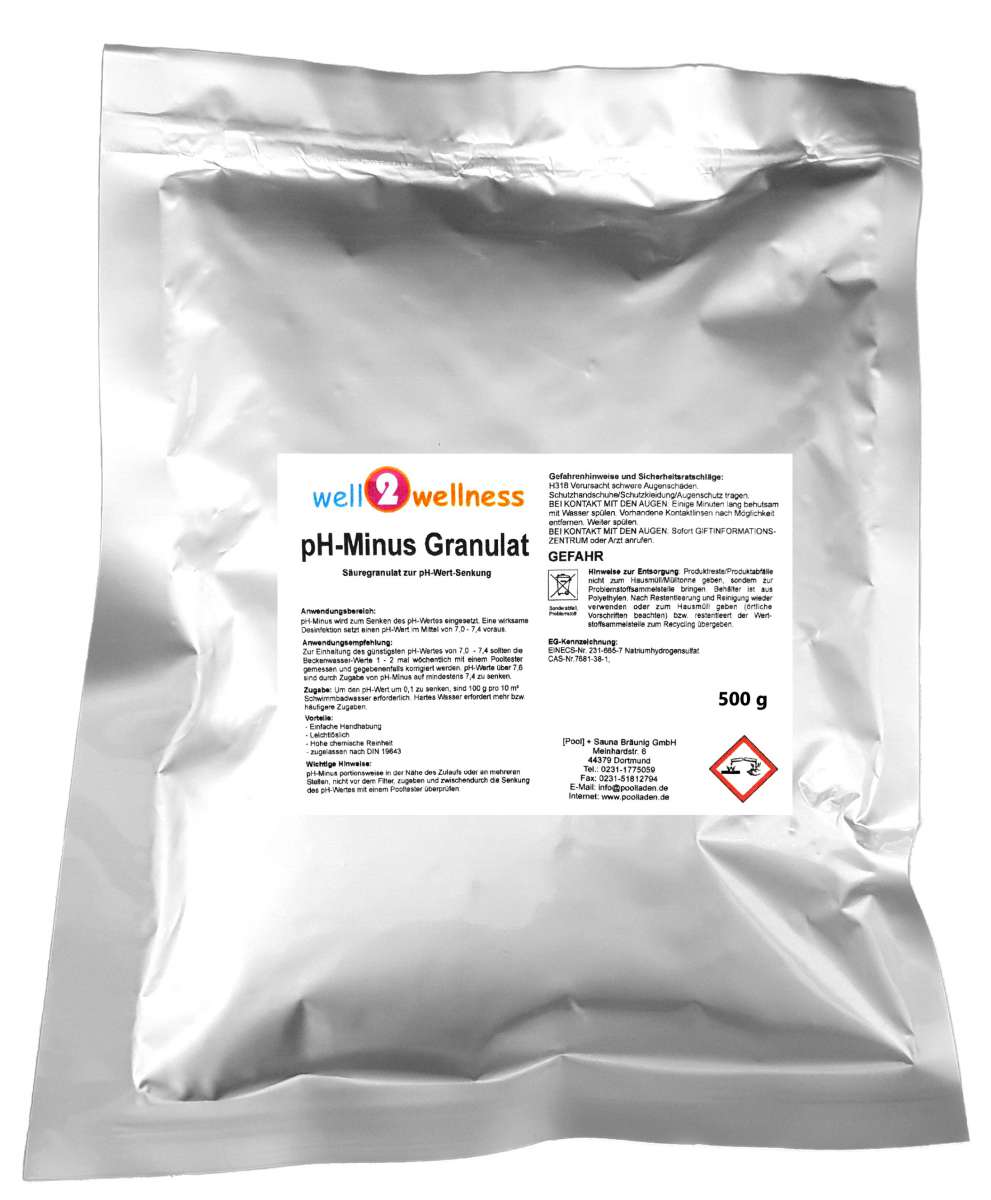well2wellness® PH Minus Granulat