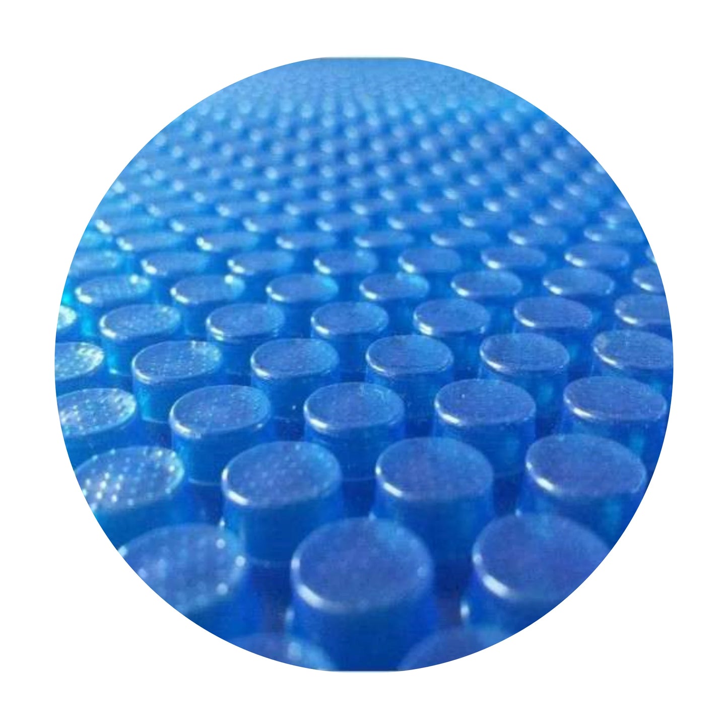 Pool Solarfolie für Rundbecken 180my - blau