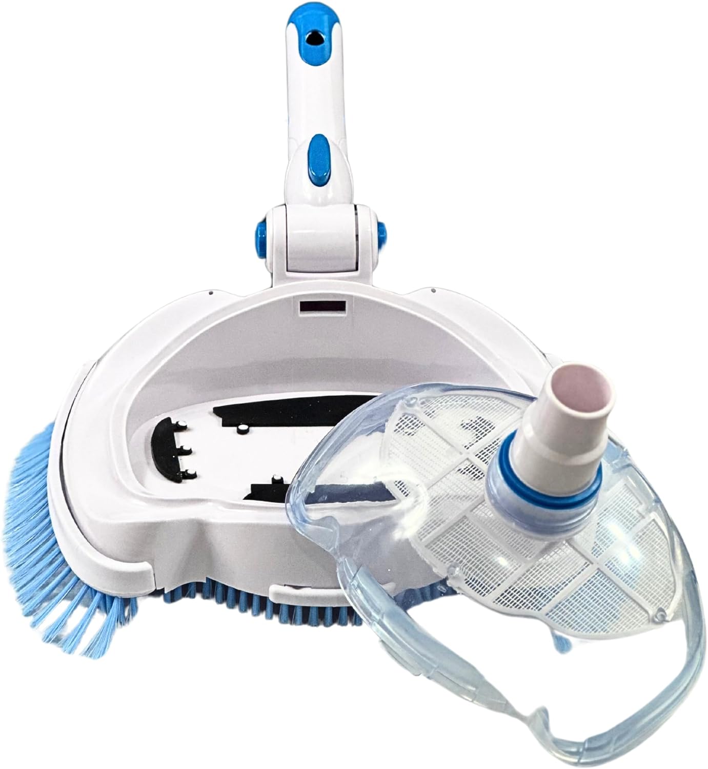 well2wellness® Pool Bodensauger Top mit großem Vorfilter