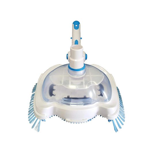 well2wellness® Pool Bodensauger Top mit großem Vorfilter