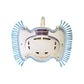 well2wellness® Pool Bodensauger Top mit großem Vorfilter
