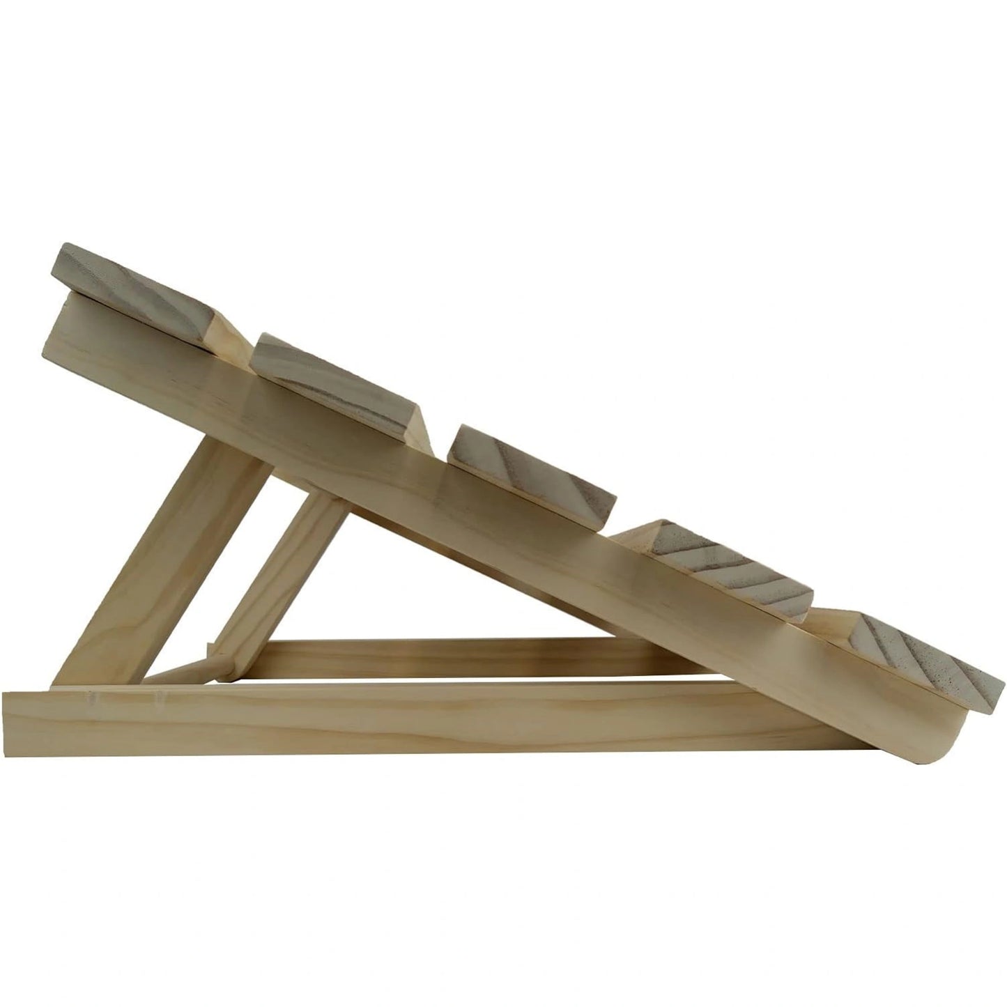 SudoreWell® Sauna Kopfstütze Flex aus Kiefernholz - höhenverstellbar