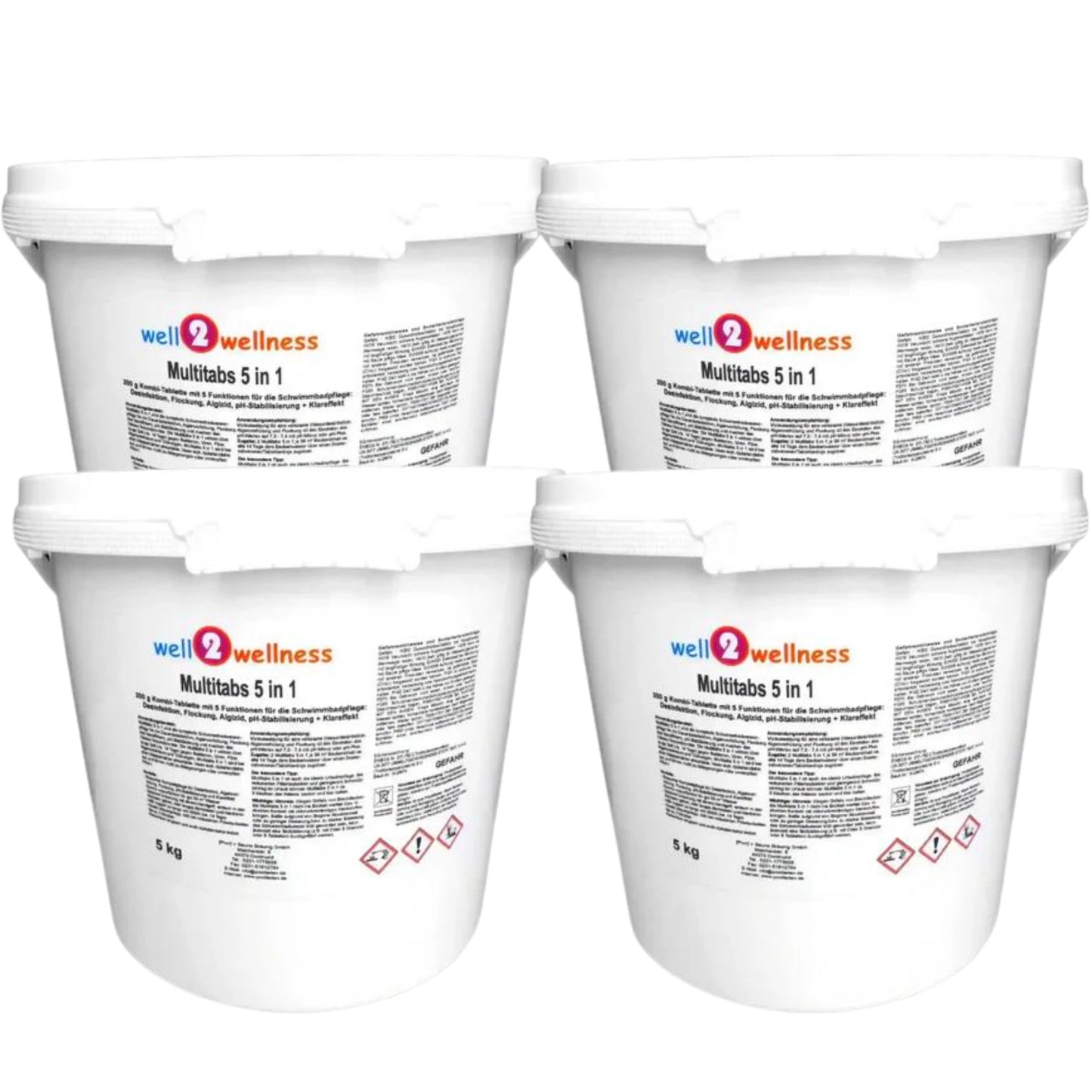 well2wellness® Multitabs 5in1 200g
