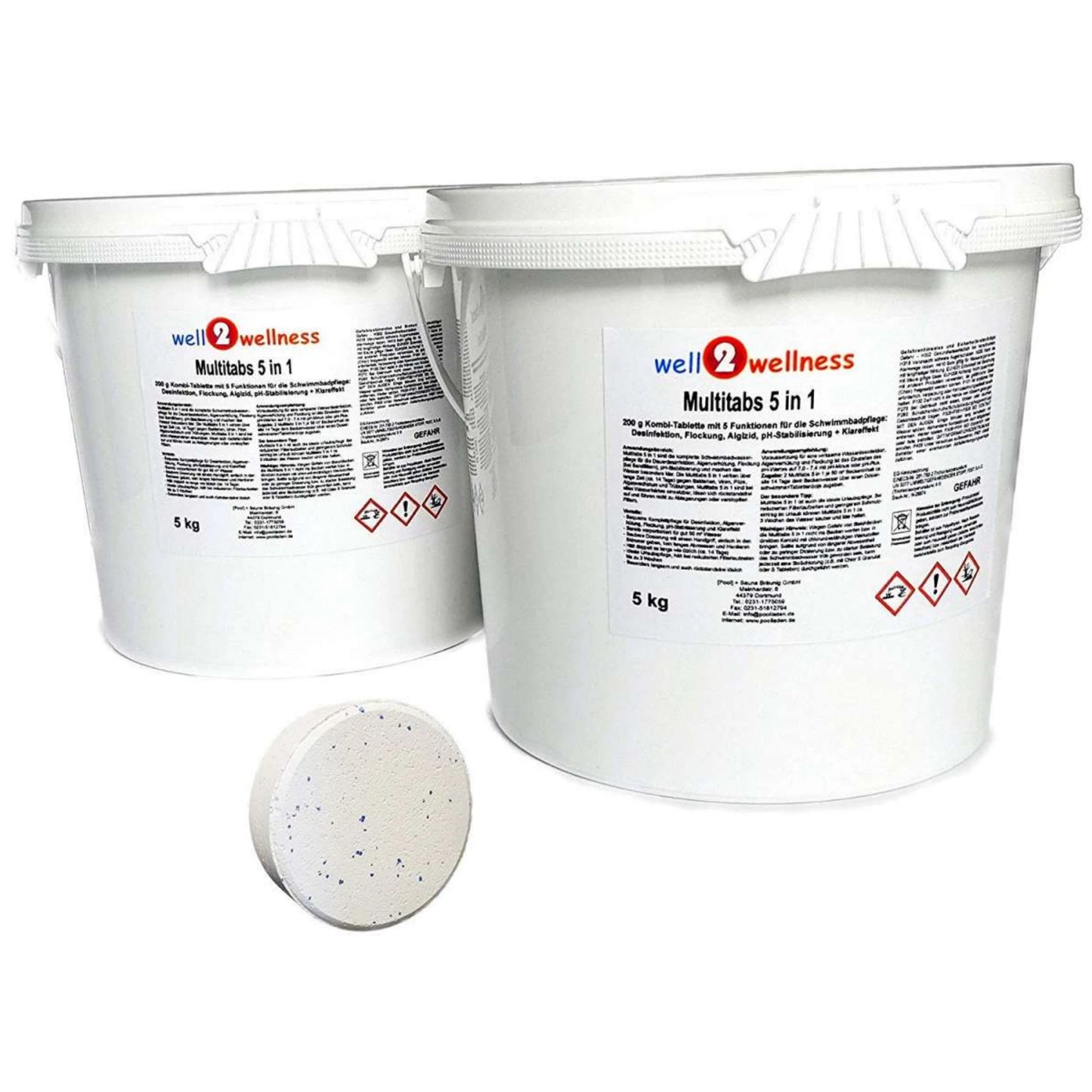 well2wellness® Multitabs 5in1 200g