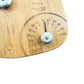 Rento Sauna Klimamesser Bambus - Thermo- und Hygrometer