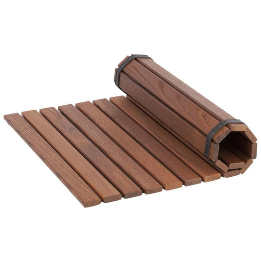 Bodenrost aus Thermoholz 100 x 60cm für Saunen und Badezimmer