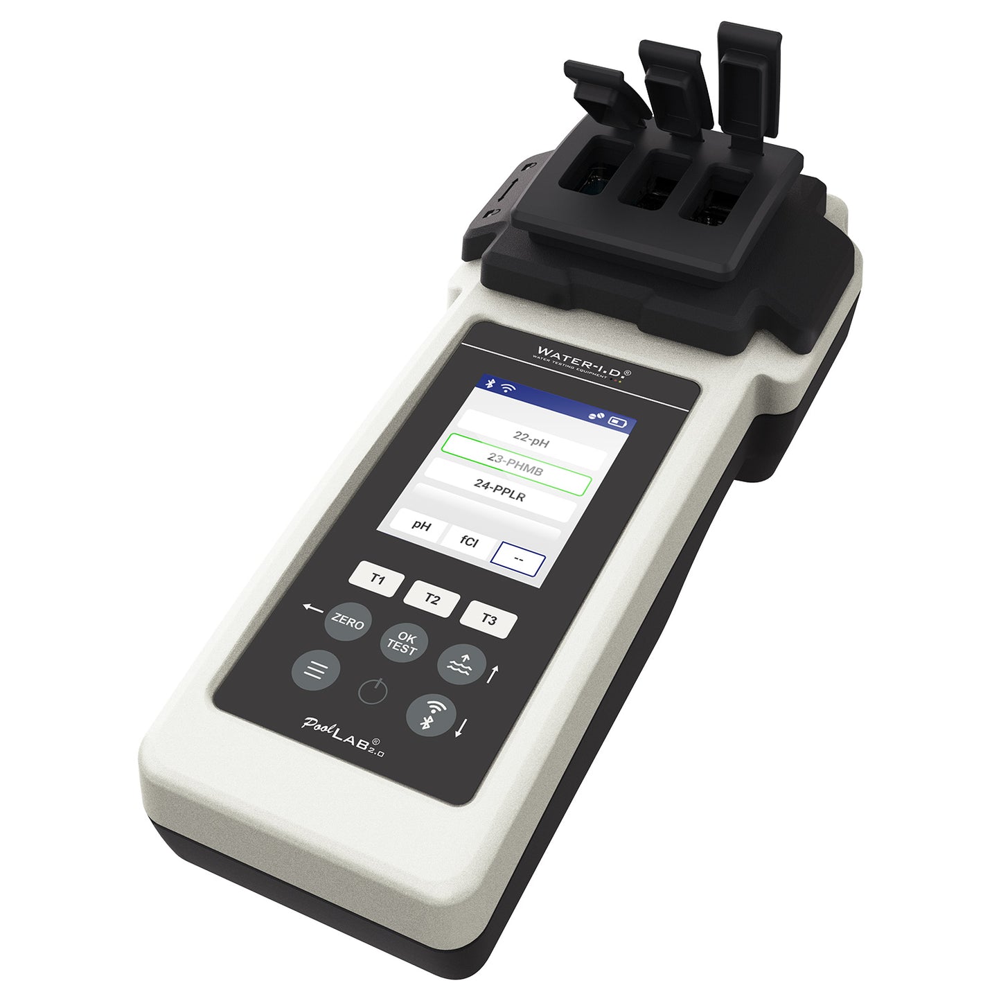 water-id® Elektronischer Poolwassertester PoolLab 2.0