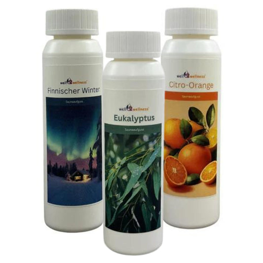 Saunaaufguss Set 3 x 125 ml "Probierset"