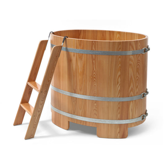 Sauna Tauchbecken Lärchenholz Hygieneversiegelt 400 Liter