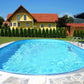 Tahiti Stahlwandpool Ovalbecken | 800 x 4,00 x 1,20m