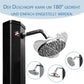 well2wellness® Solardusche aus PVC 2-teilig 20 Liter inkl. Fußdusche