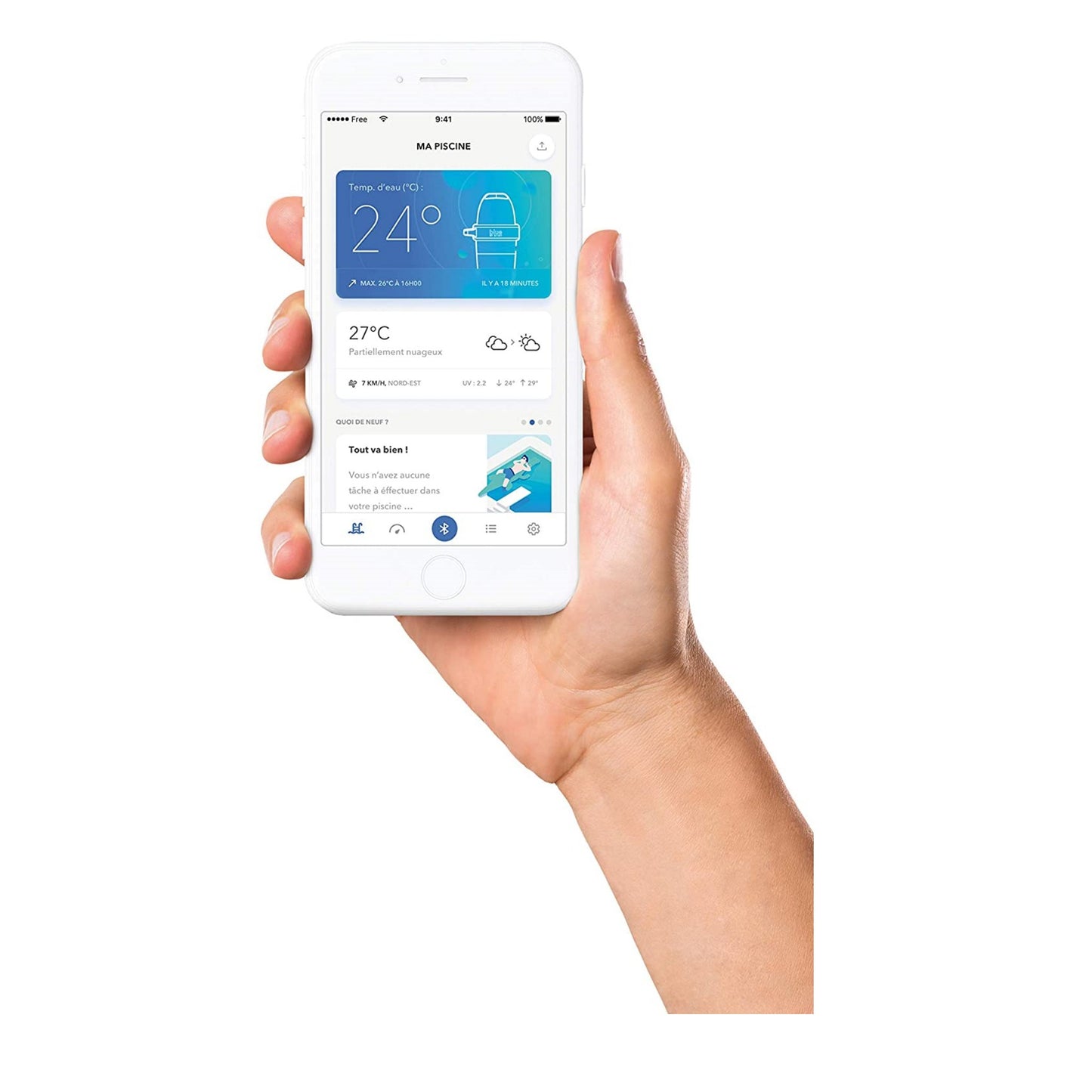 MIDAS® Blue Connect Plus Salt Intelligenter Wasseranalysator