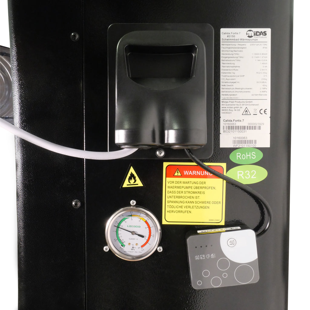 FULL-INVERTER Wärmepumpe Calida.Fortis 12 bis 11,90kW