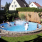 Splash Stahlwandpool Rundbecken | 3,50 x 1,20m