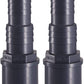 PVC Rückschlagventil inkl. Druckschlauchtüllen 50 x 32-38mm und PVC-Kleber