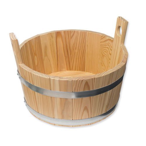 Sauna Fußbecken Lärchenholz 16 l