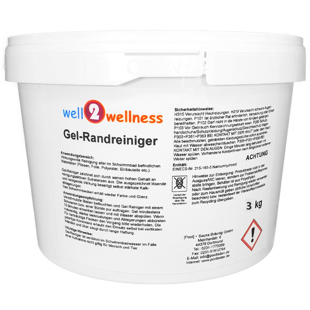 well2wellness®  Pool GEL-Randreiniger