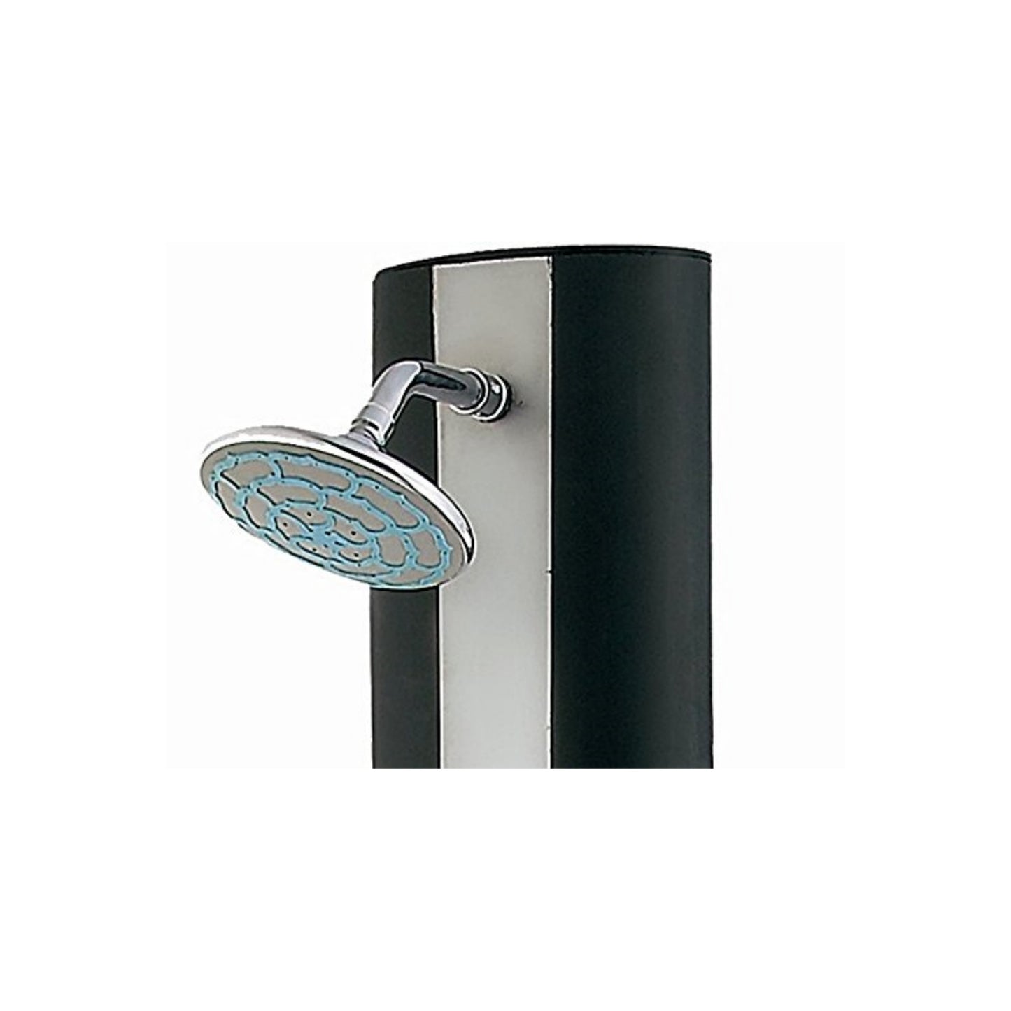 well2wellness® Solardusche Silber 35L inkl. Fußdusche