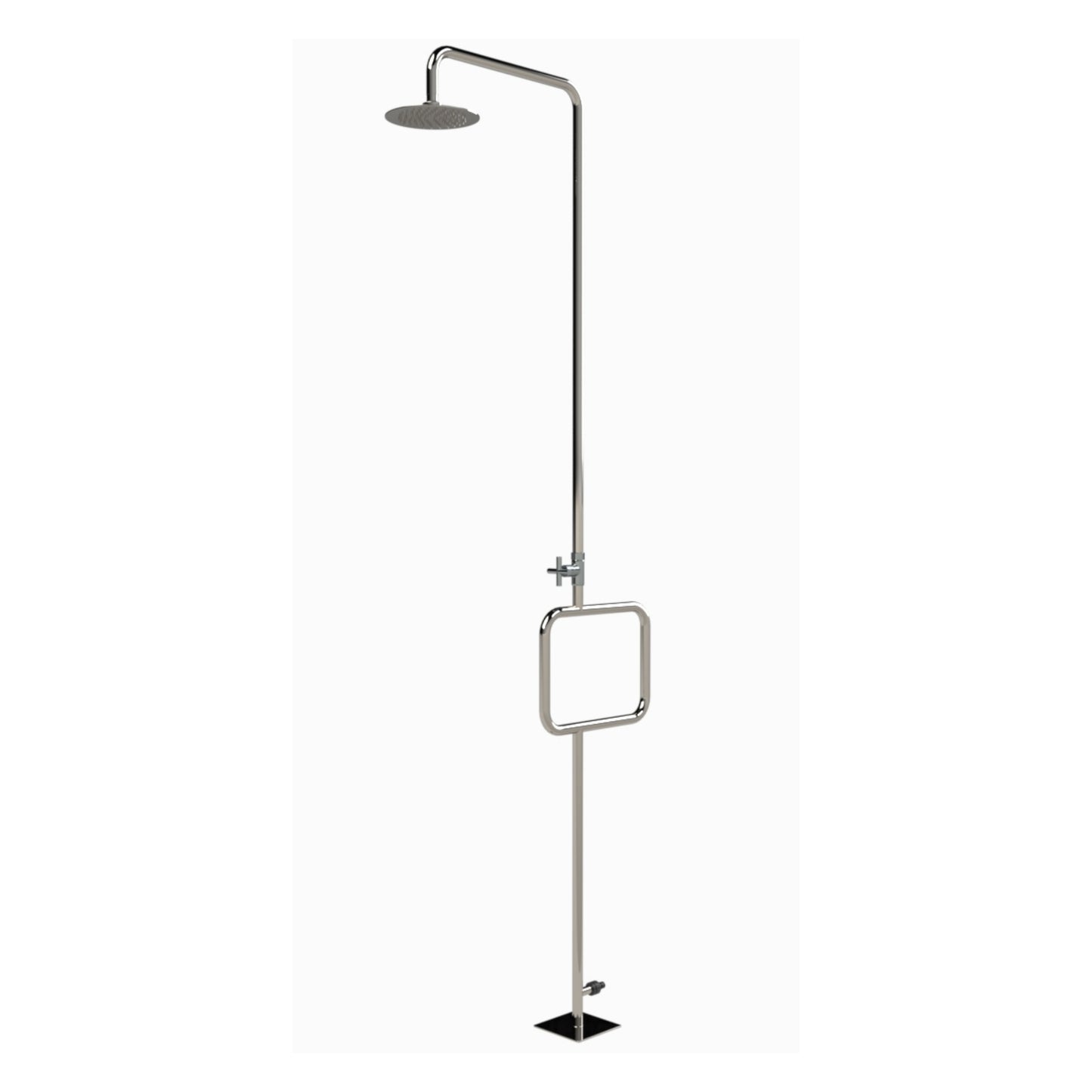 Ideal Edelstahl Kaltwasser Dusche Pacific