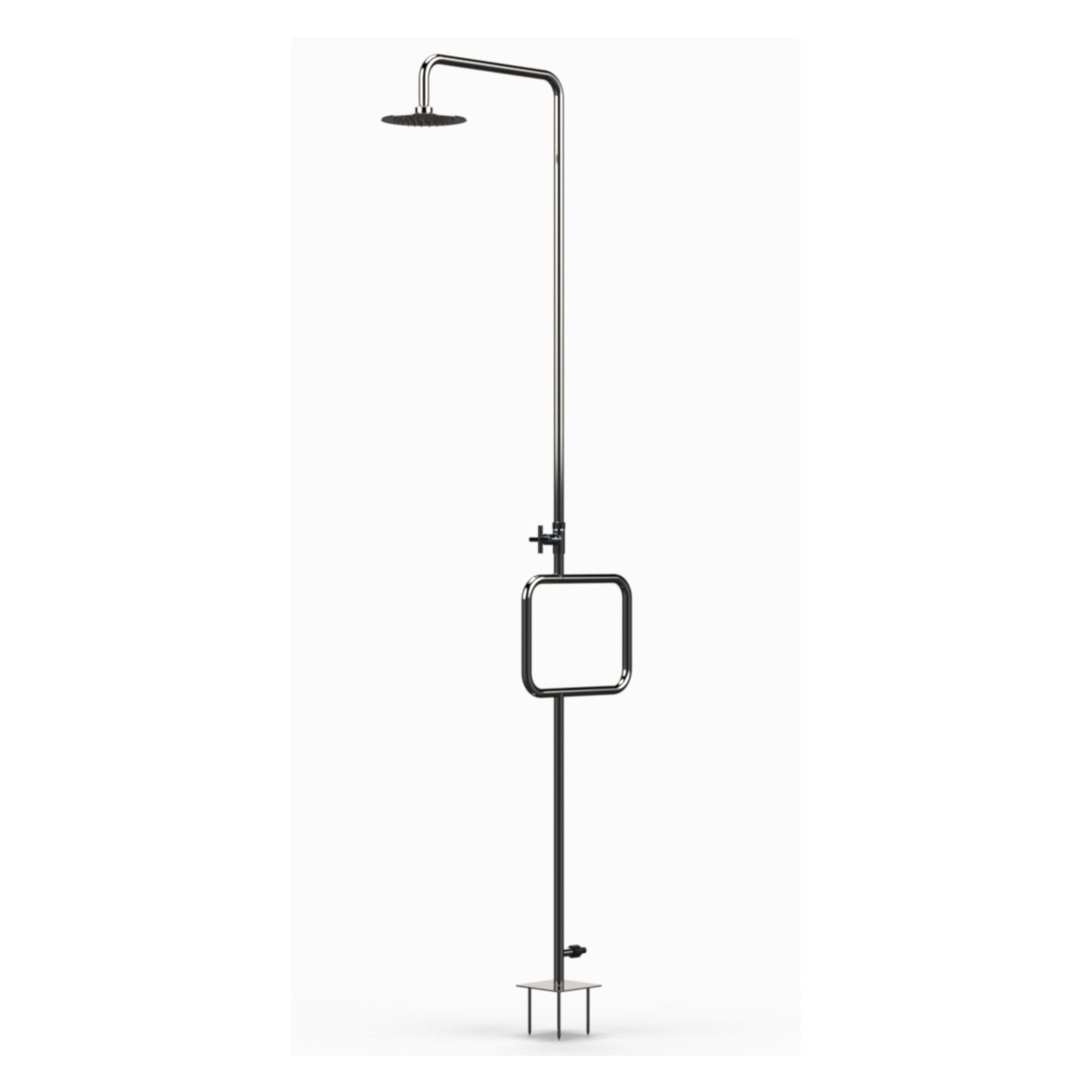 Ideal Edelstahl Kaltwasser Dusche Pacific